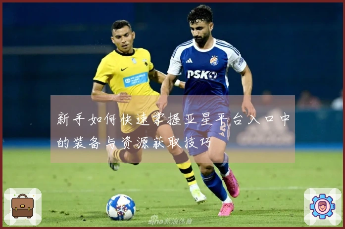 新手如何快速掌握亚星平台入口中的装备与资源获取技巧